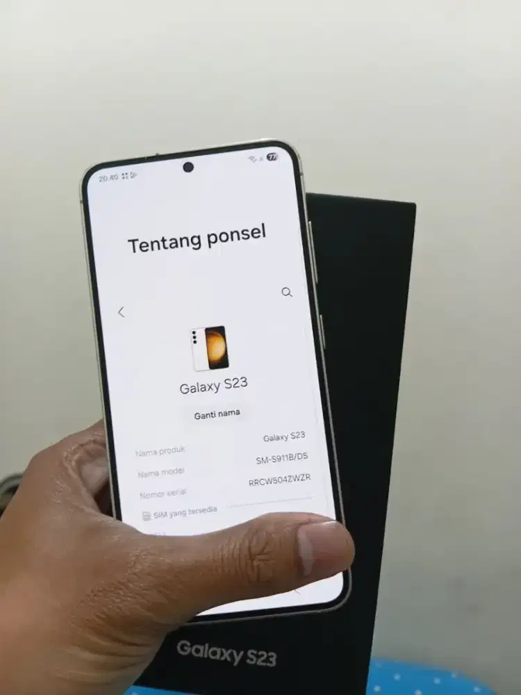 S23 Reguler 8/128 Mulus Fullset Original