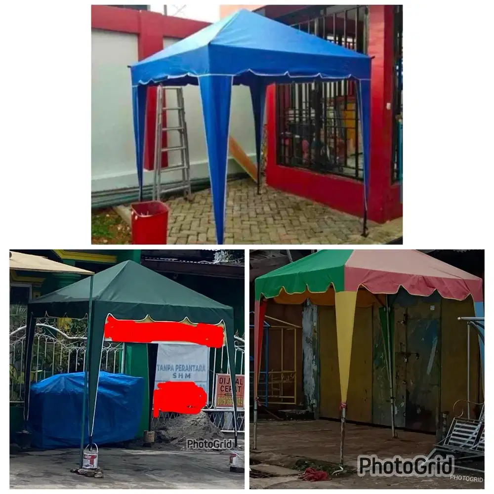 Tenda kafe dan tenda payung (bs antr skitr medan)