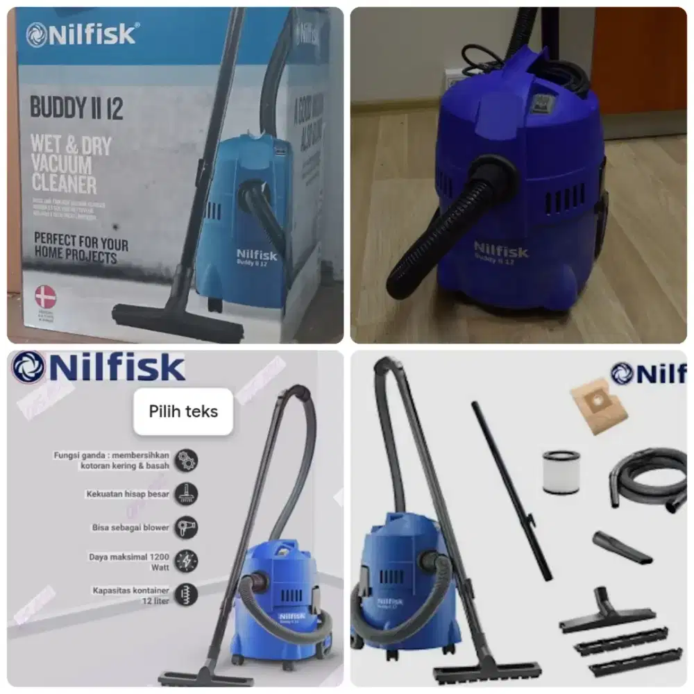 Vaccum Cleaner Nilfisk Made Denmark