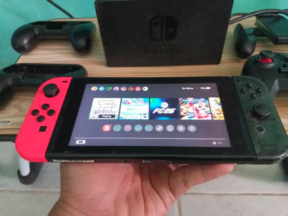 Nintendo switch V1 memory card 128gb full game