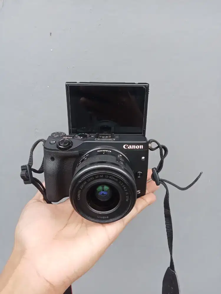 Canon eos M3 fullset box (Black) Murahh