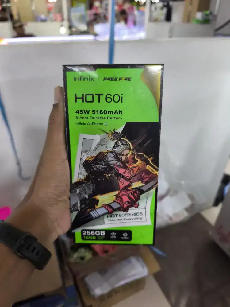 Infinix Hot 60i 8/256gb New Garansi Resmi