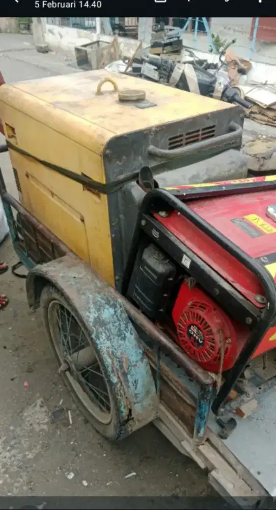 Saya menampung genset rusak atau padan