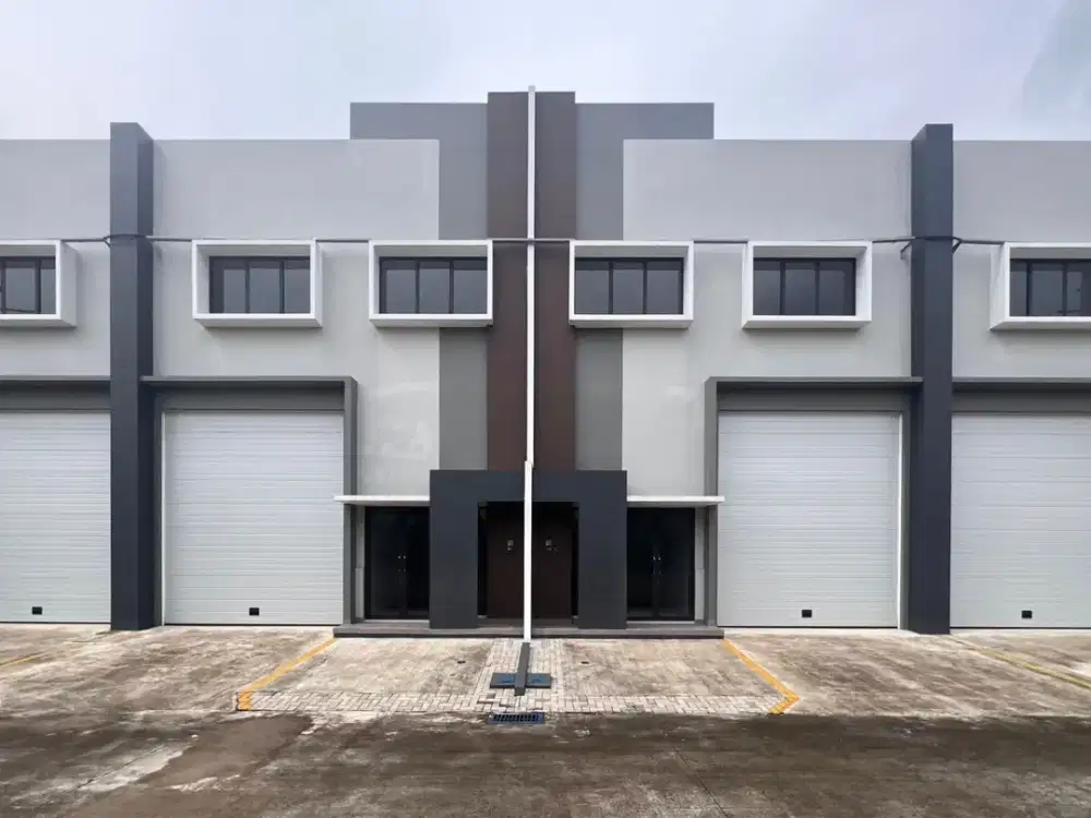 Disewa Gudang ada Kantor 2 Lantai Baru Bangun Siap Pakai Jamin Bebas Banjir Akses Kontainer 40 Feet Eraprima Toha Periuk Tangerang