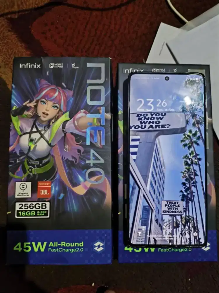 Infinix note 40 8+8/256Gb