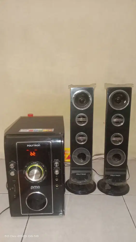 Sound polytron PMA, pemakaian 2 bulan saja