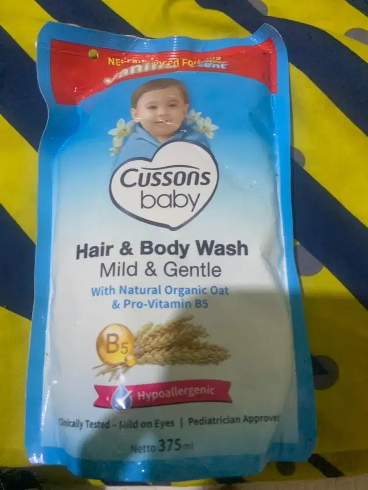 Hair and body wash