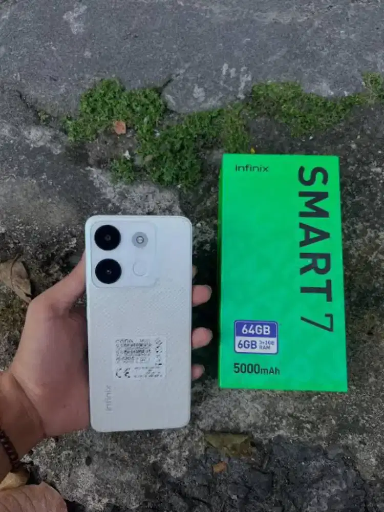 Jual hp Infinix smart 7 ram3 64 gb