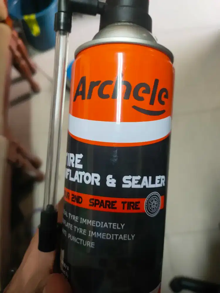 Archele pompa ban dan cairan penutup bocor