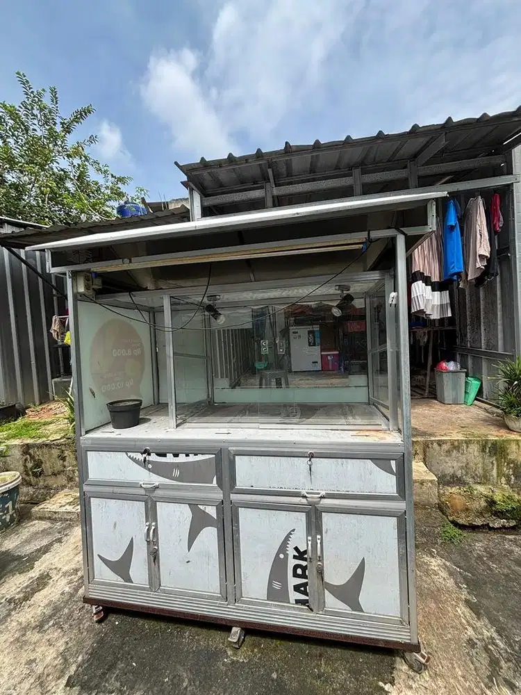 Jual Gerobak untuk jualan ayam krispi