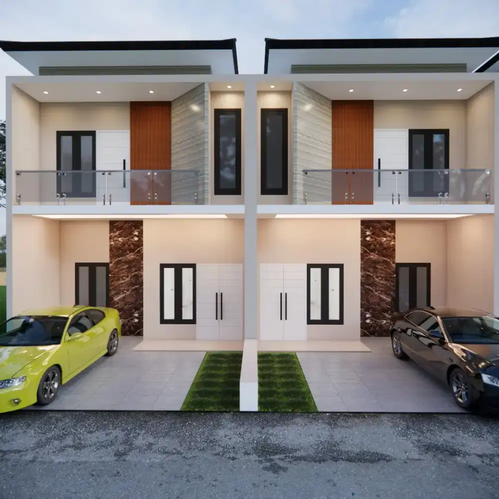 Rumah  cluster baru 2 lantai dipondok gede