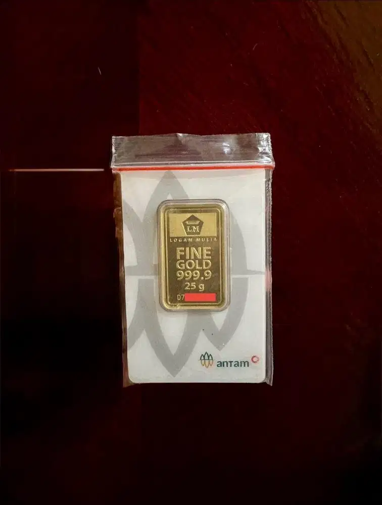 DIJUAL LM ANTAM 25gr