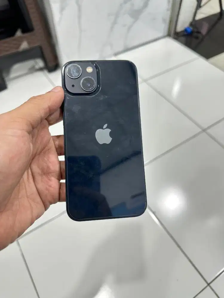 Iphone 13 128 ex ibox midnight hitam