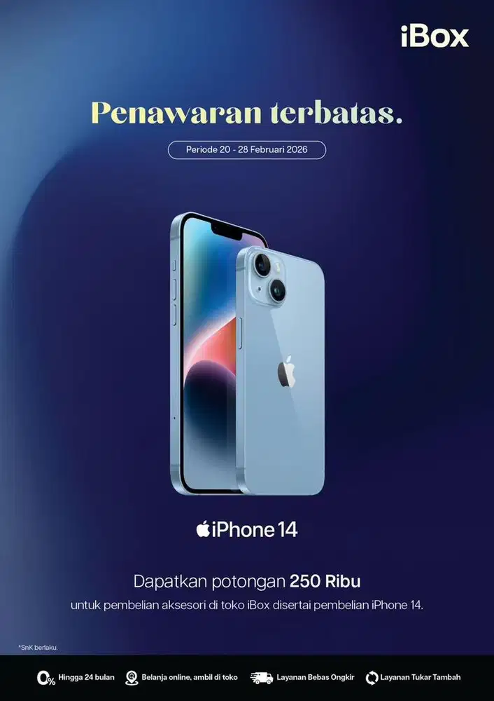 iphone 14 cashback s/d 4.000.000