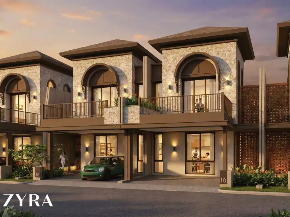 Rumah Pasir Putih PIK 2 Cluster Ubud Tipe Zyra Ukuran 8x15 BISA KPR