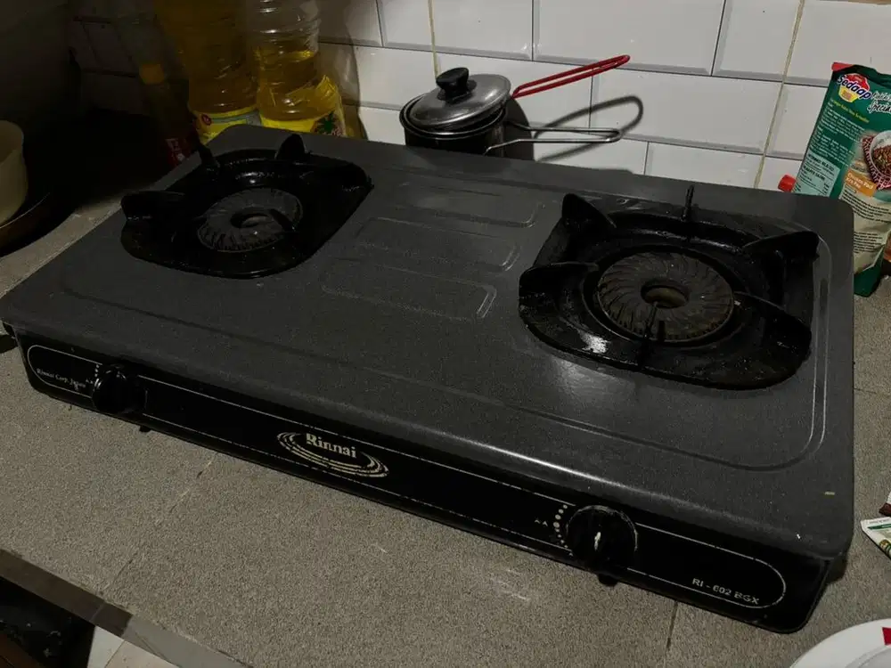 Kompor Rinnai Tabung Gas 3 Kg Bonus Selang & Regulator