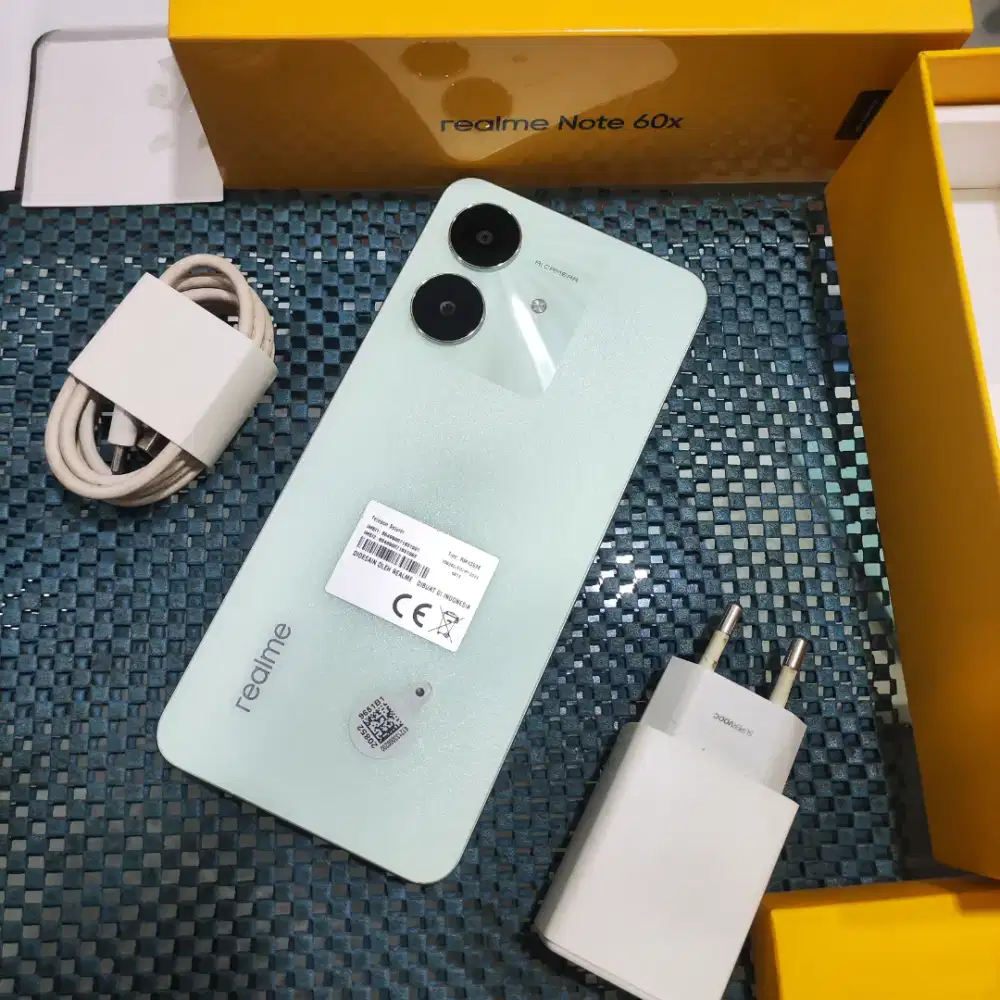 Realme Note 60x 4/128Gb Fullset, bisa TT