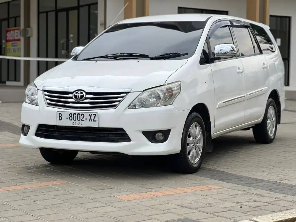 2012 Toyota Kijang Innova 2.0 G Lux AT Low KM Mulus Terawat Siap Pakai