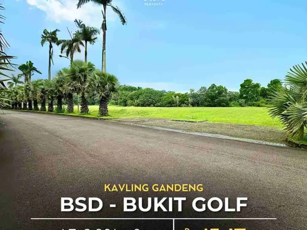 Kavling  Gandeng di Bukit Golf BSD