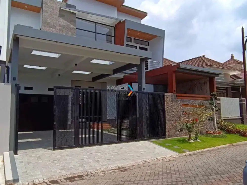 Dijual Rumah Baru Gress Desain Modern di Araya Golf, Malang