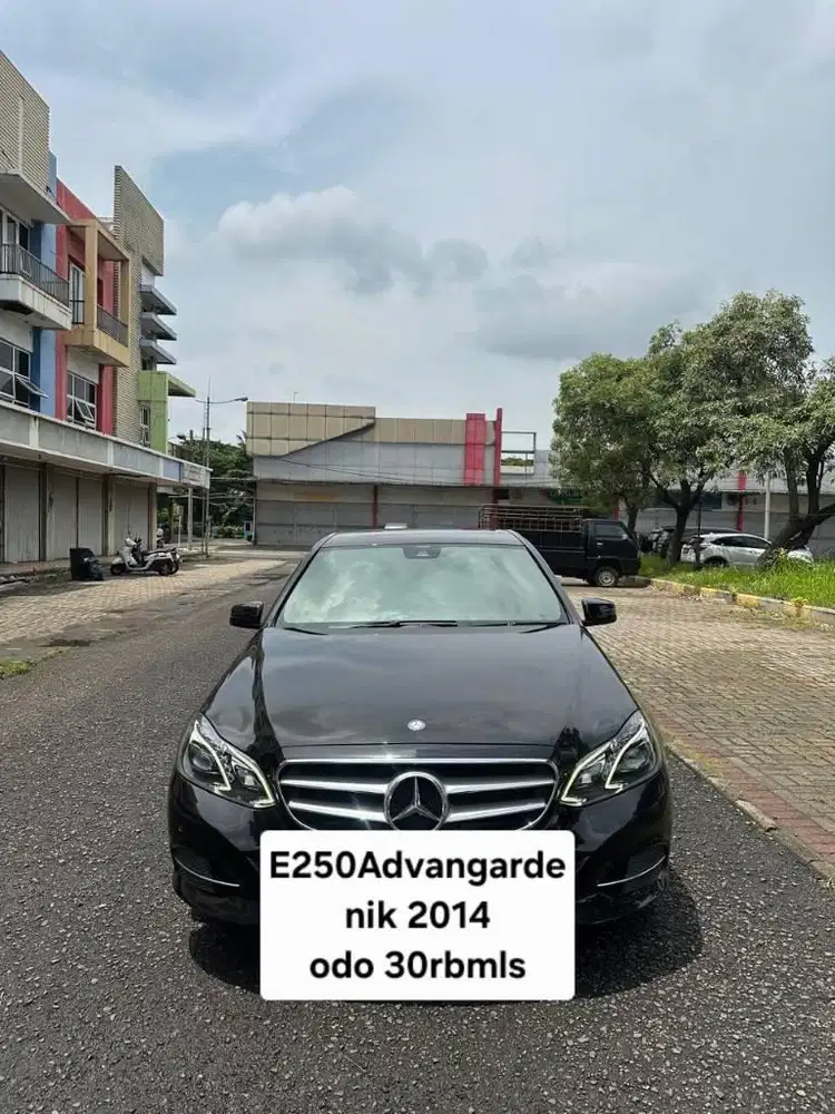Mercedes benz E250 2014 avantgarde odo30rb hitam 2015 mercy record res