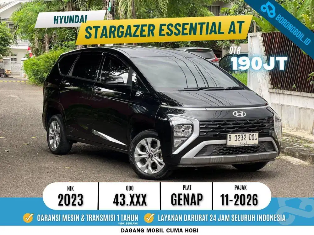 Hyundai Stargezer Essential IVT 2022/2023 | Honda Mobilio Xpander