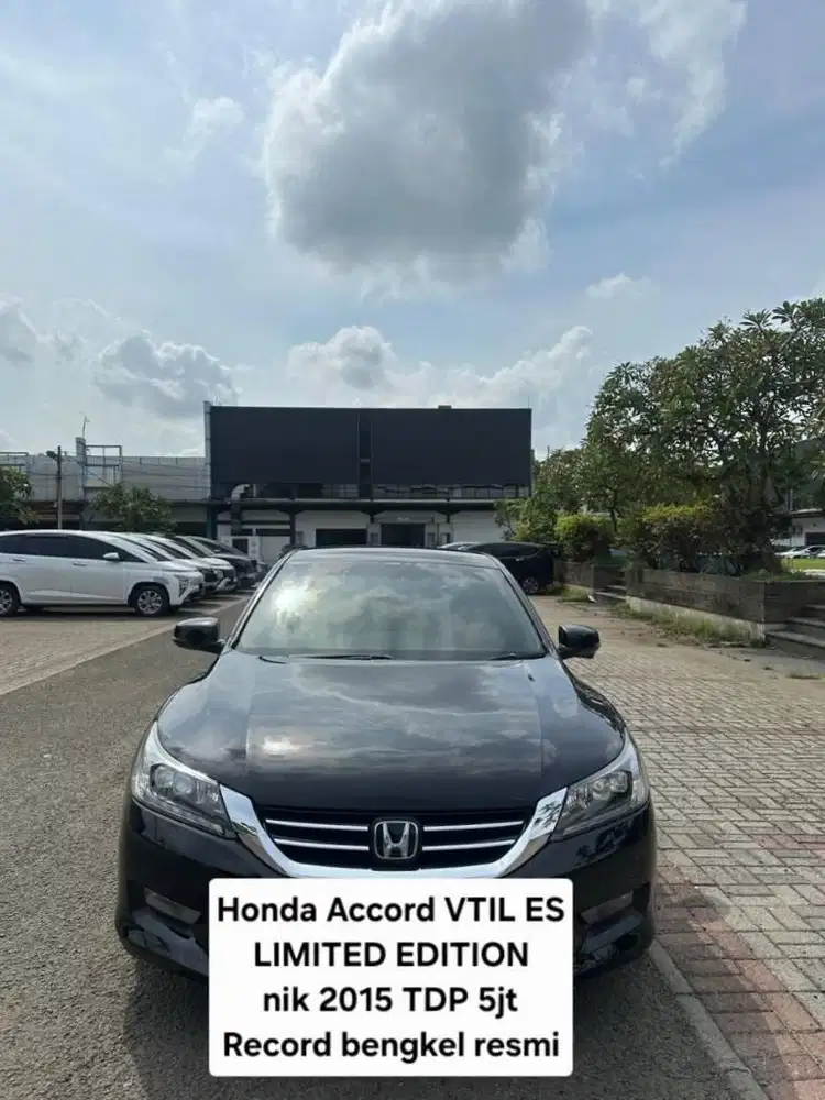 Honda accord 2015 vtil es dp10jt 2016 limited edition hitam