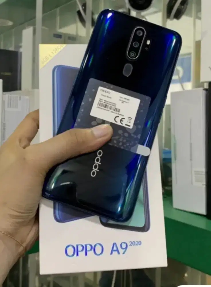 Murah hp Oppo A9 ram 8/128 lkp, bs TT
