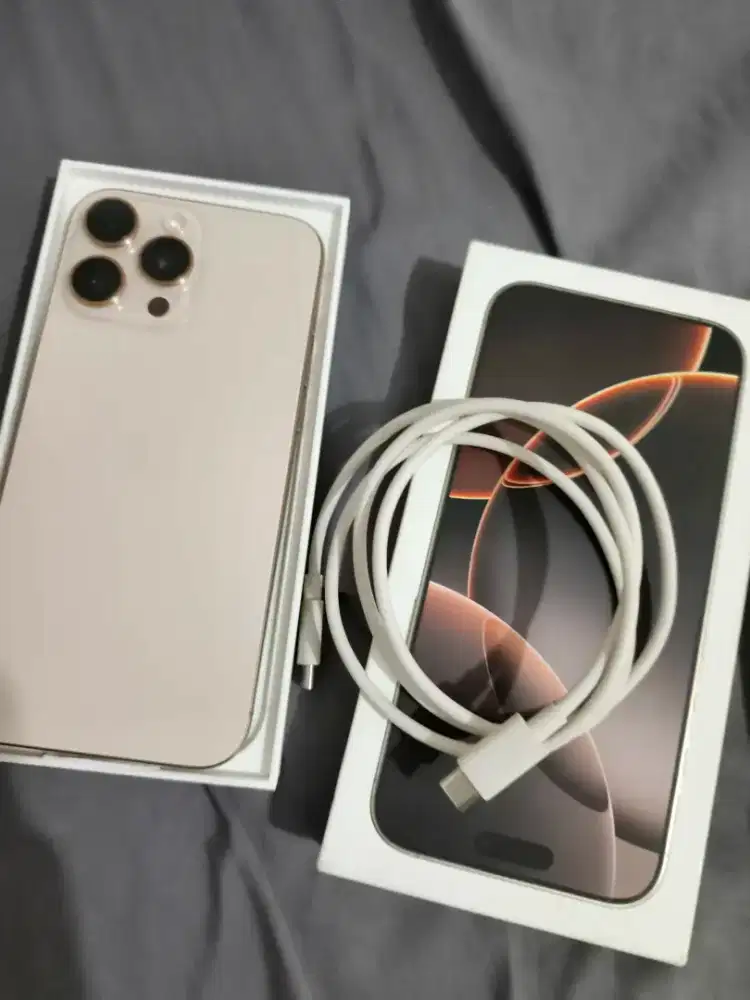 iPhone 16 promax 256 iBox garansi semptember