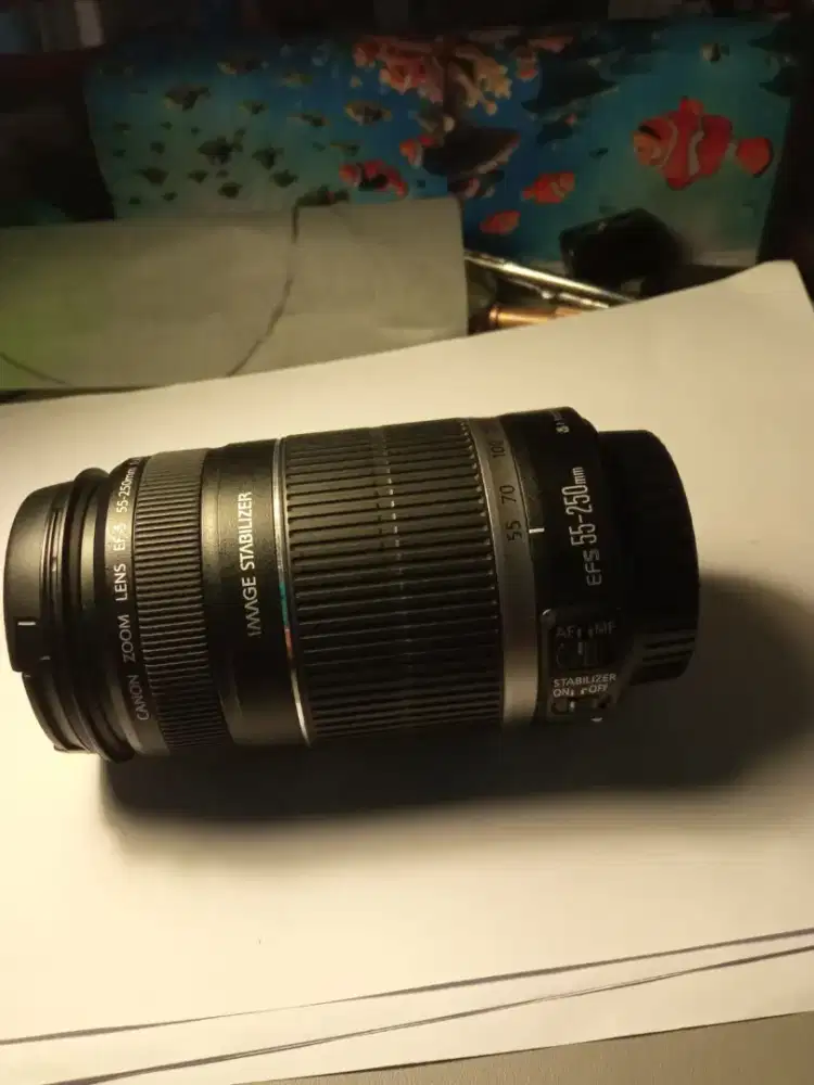 Lensa zoom Canon EF-S 55-250mm f/4-5.6 IS