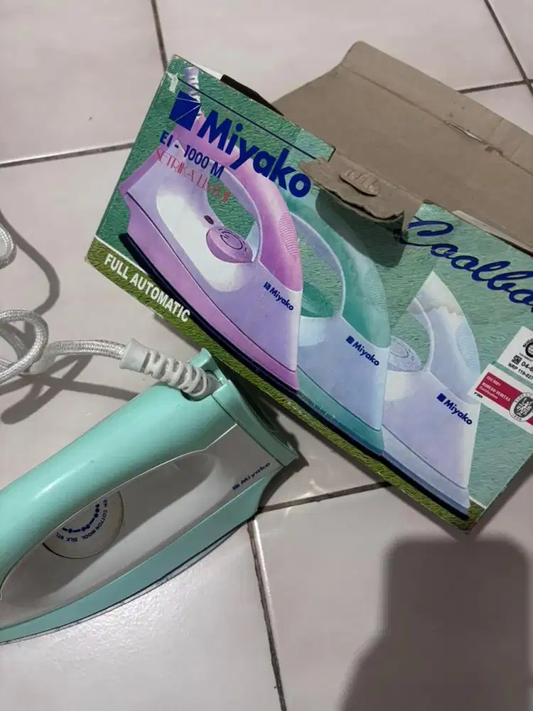 Setrika Miyako Listrik EL - 1000 M