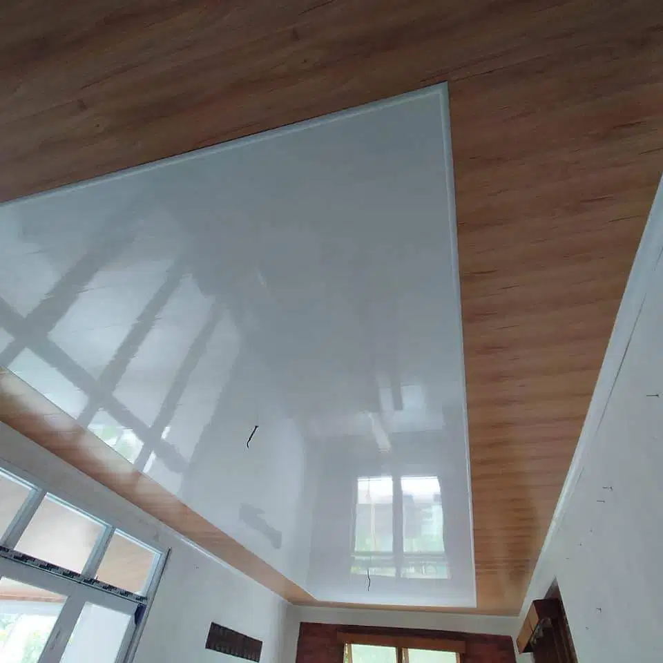 Sekat Plafon Partisi PVC GRC Gypsum Jasa Tukang Pasang Wall Moulding