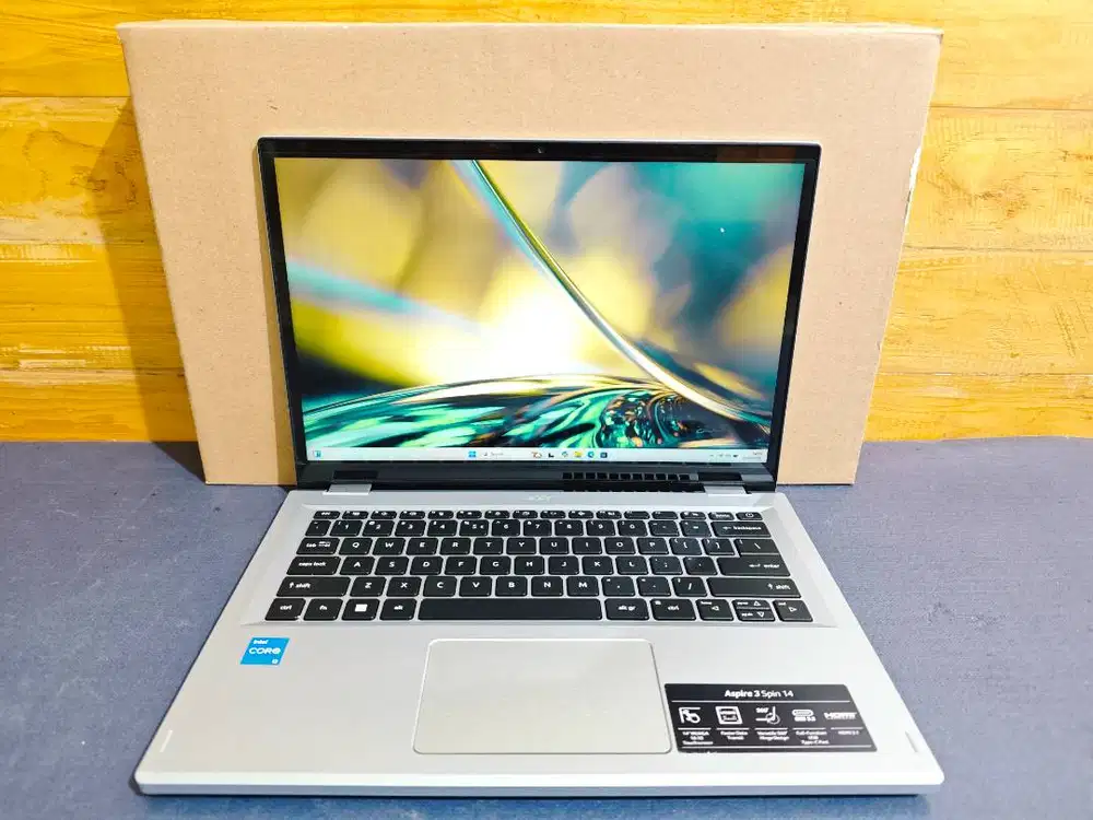 ACER Aspire 3 Spin 14 A3SP14 Core i3-N305 RAM 8GB SSD 512GB Toucscreen