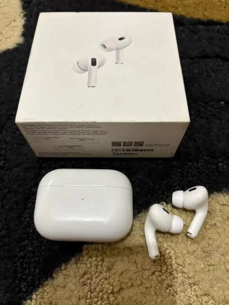 Airpods pro gen 2 TYPE C 2024 ORIGINAL APPLE fullset resmi IBOX ID/A
