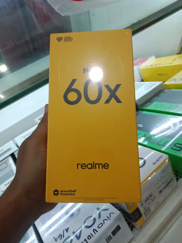New realme note 60x 4/64 garansi resmi