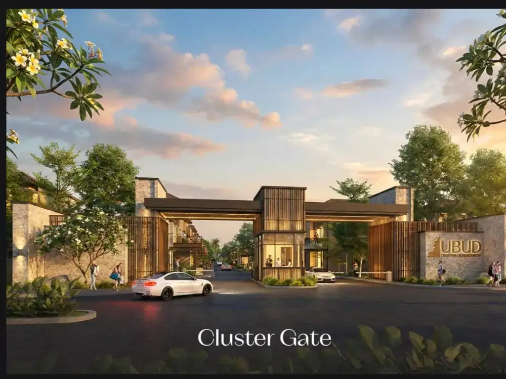 Spesial Launching Rumah Kawasan Villa Pasir Putih PIK2 Cluster UBUD Feel Bali - Non View Danau
