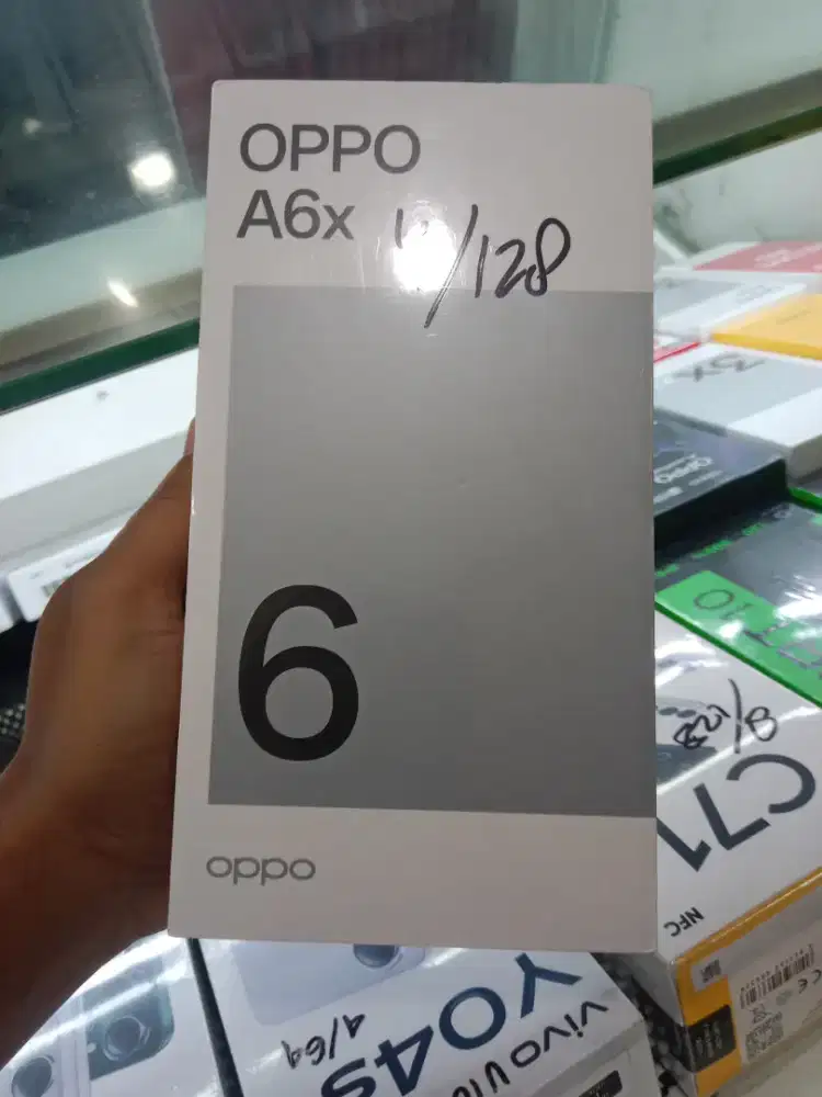New oppo a6x 4/128 garansi 1thn