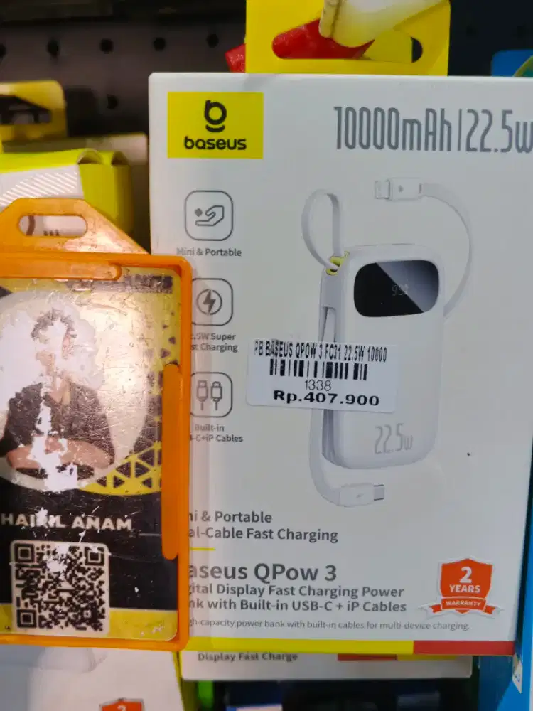 POWERBANK BASEUS QPOW 3 FC1 22,5Watt 10.000Mah