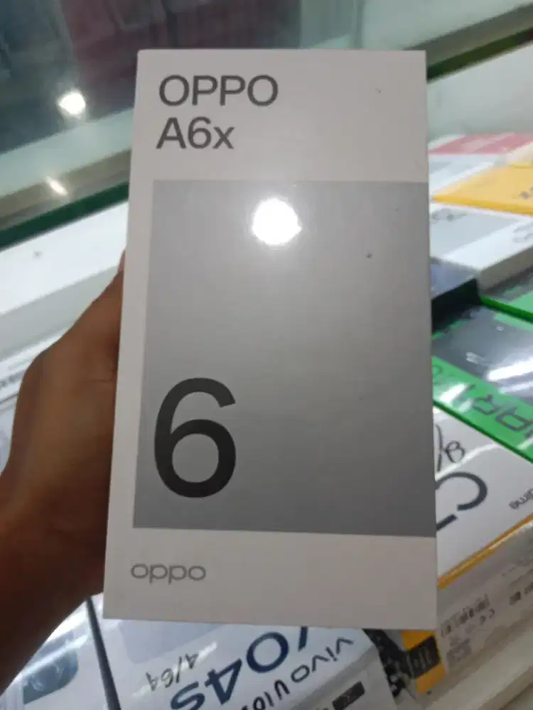 New oppo a6x 4/64 garansi 1thm