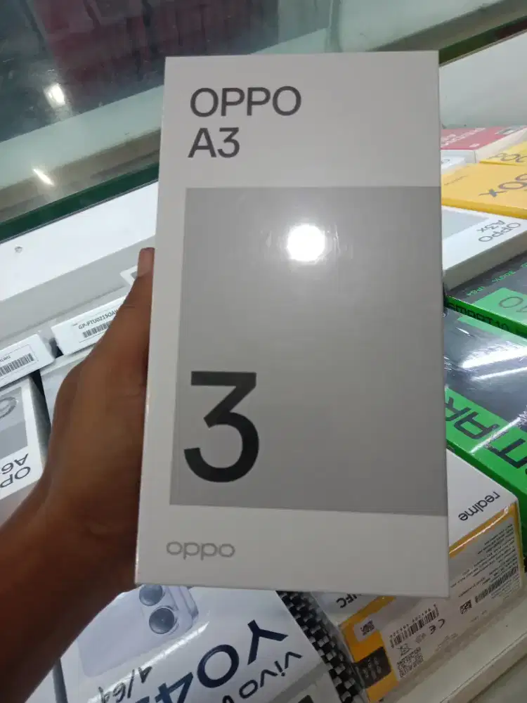 New oppo a3 8/128 garansi 1thn