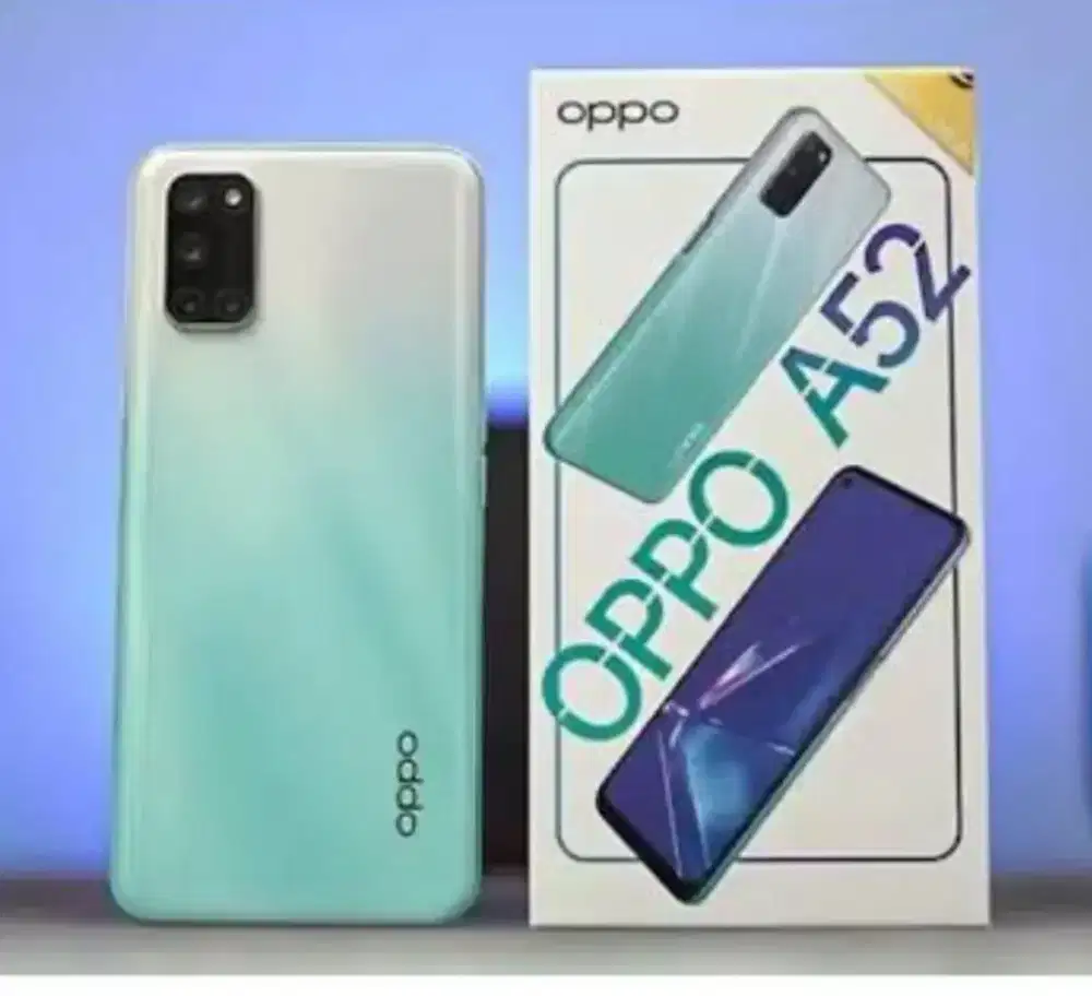Murah hp Oppo A52 ram 6/128 lkp, bs TT