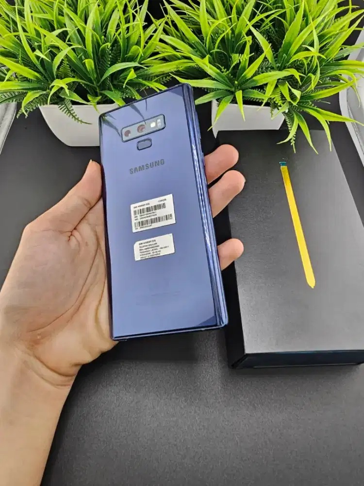 Samsung galaxy note 9 6/128 Resmi SEIN
Kelengkapan fullshet