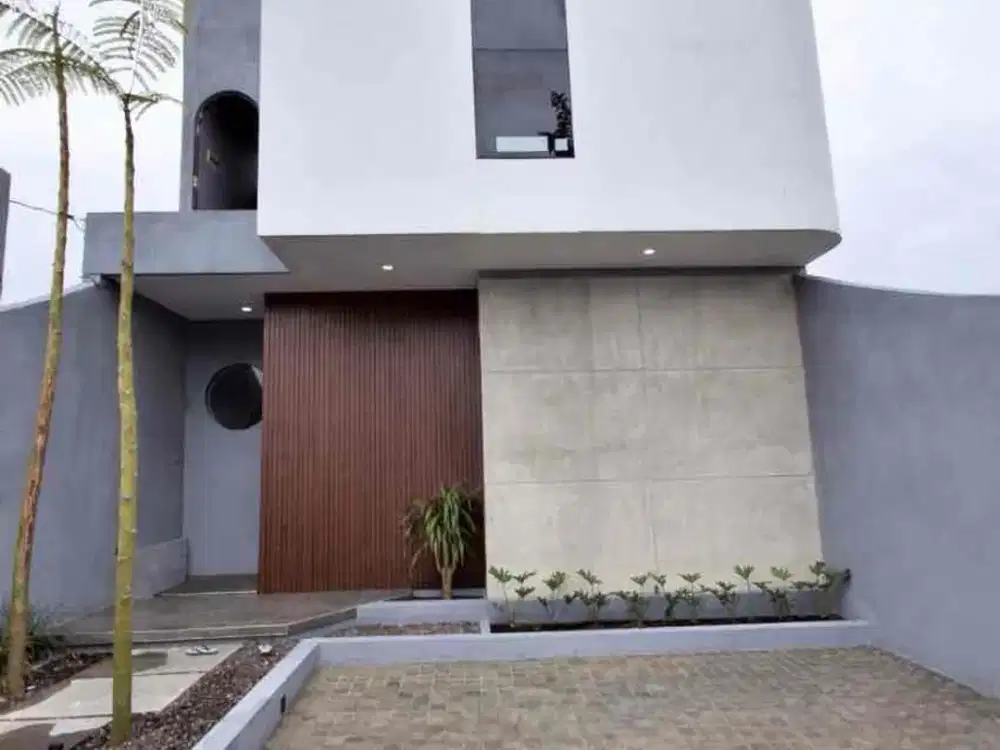 RUMAH MODERN GAYA INDUSTRIAL DI SAYAP MARTANEGARA & TURANGGA BANDUNG