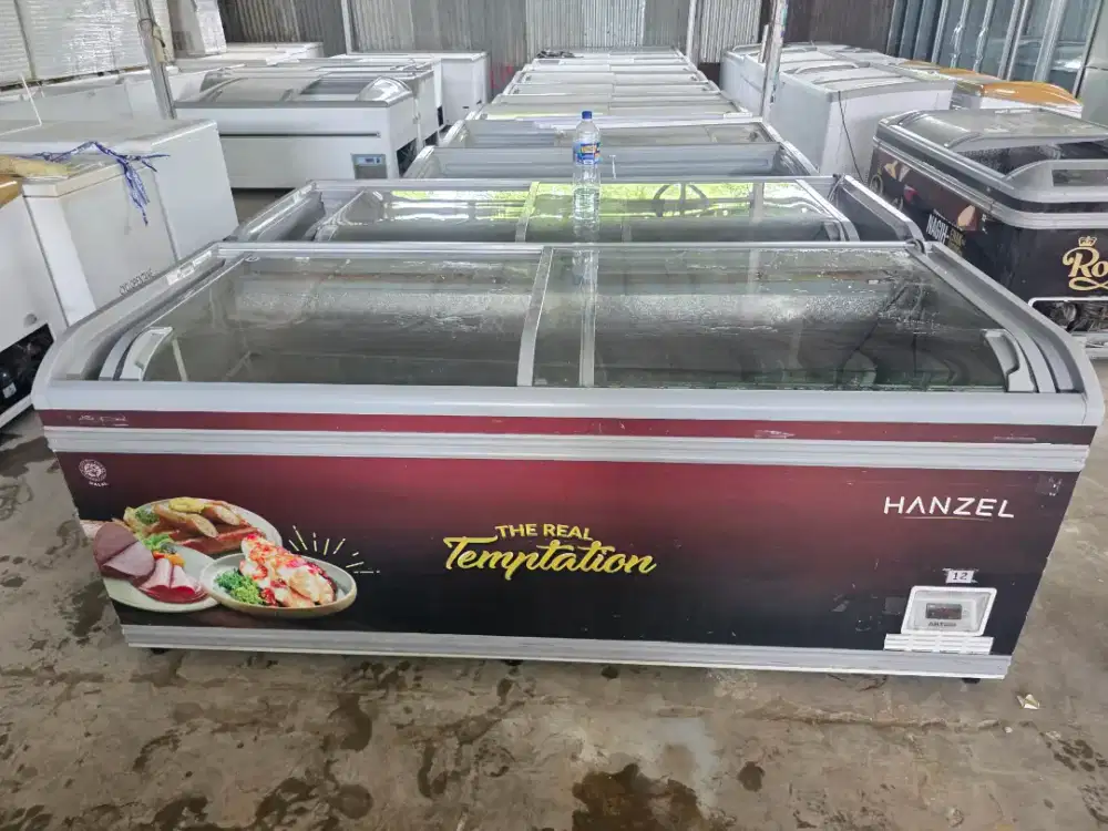 Freezer Sleding Kaca AHT