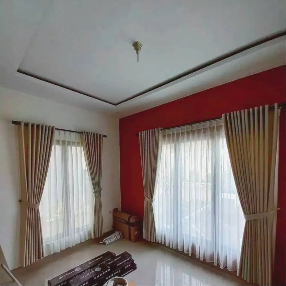 Menjual Tirai Gorden Jendela Gordyn Mewah Hordeng Model Terbaru Murah
