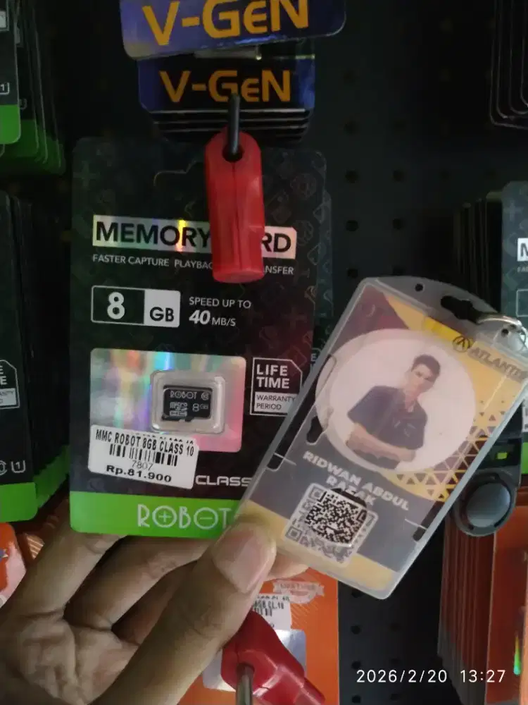 MMC ROBOT 8GB CLASS 10 | ATLANTIS DAHSYAT