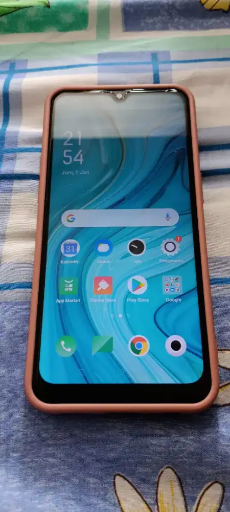 Oppo A1k jual santai pemakaian wanita