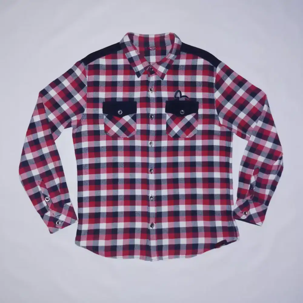 Kemeja Flannel EVISU