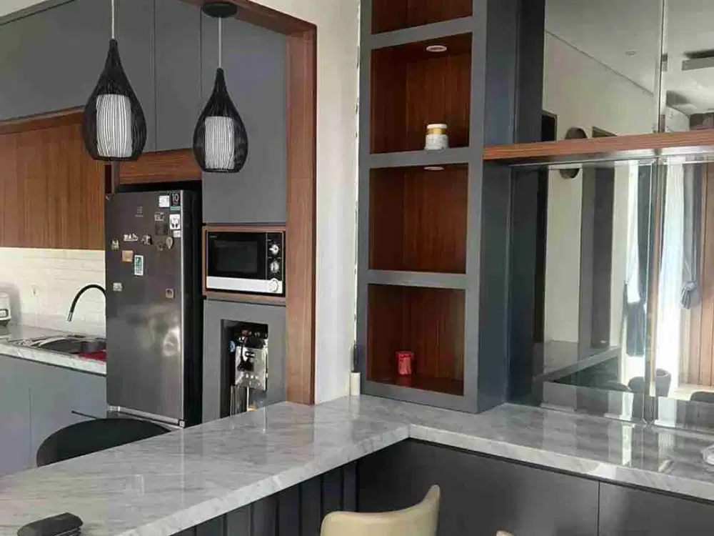 Rumah Podomoro golf view full furnish dekat pintu tol Cimanggis