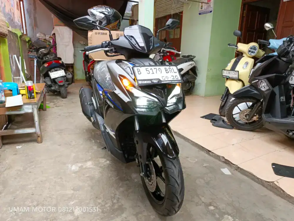 KM 3RB YAMAHA AEROX ALPHA 2025 BLN 9 BS TT 2024 DI CILEDUG ORI HRG PAS
